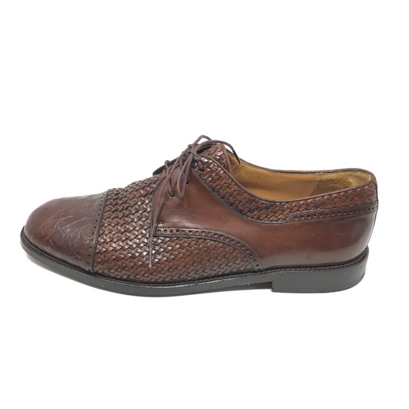Mezlan Oxfords Shoes Size 9.5 W Brown Crocodile main image 5